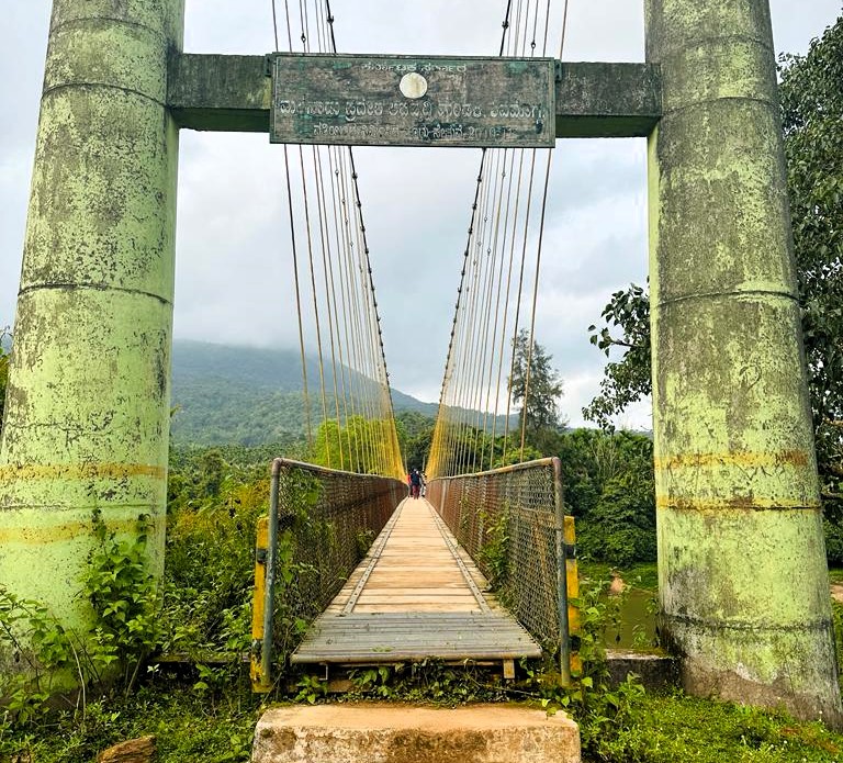 Chikmagalur Tour: Adventure at Samse Tea Estate & Kalasa Hanging Bridge